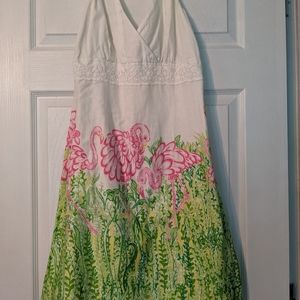 Lilly Pulitzer Flamingo Dress